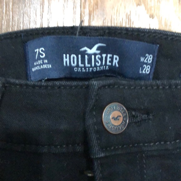 high-rise super skinny black stretch jeans - Picture 4 of 5